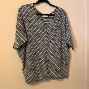 Versona Black/White sweater 18/20W